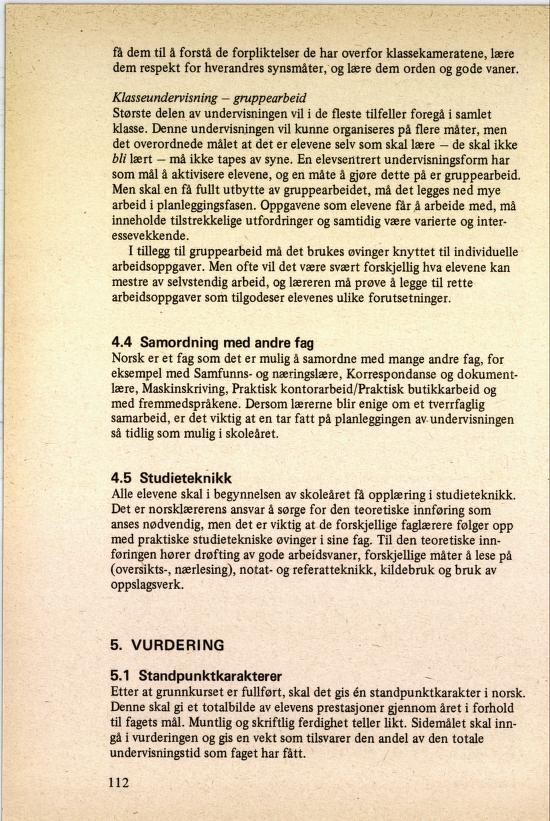 Skann 116 av R76 · Kjernefag, vgs · 1985 (4. utgåve)