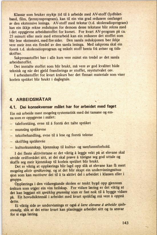 Skann 147 av R76 · Kjernefag, vgs · 1985 (4. utgåve)