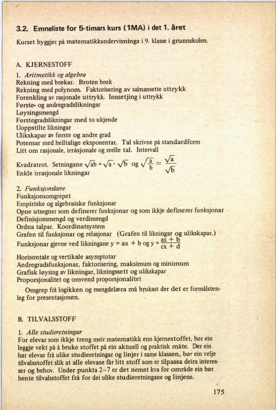 Skann 179 av R76 · Kjernefag, vgs · 1985 (4. utgåve)