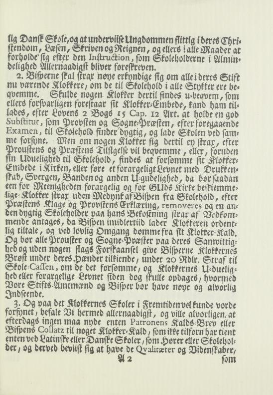 Skann 5 av Forordning om skolene på landet 1739