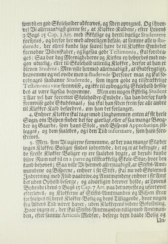 Skann 6 av Forordning om skolene på landet 1739