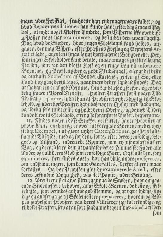 Skann 10 av Forordning om skolene på landet 1739