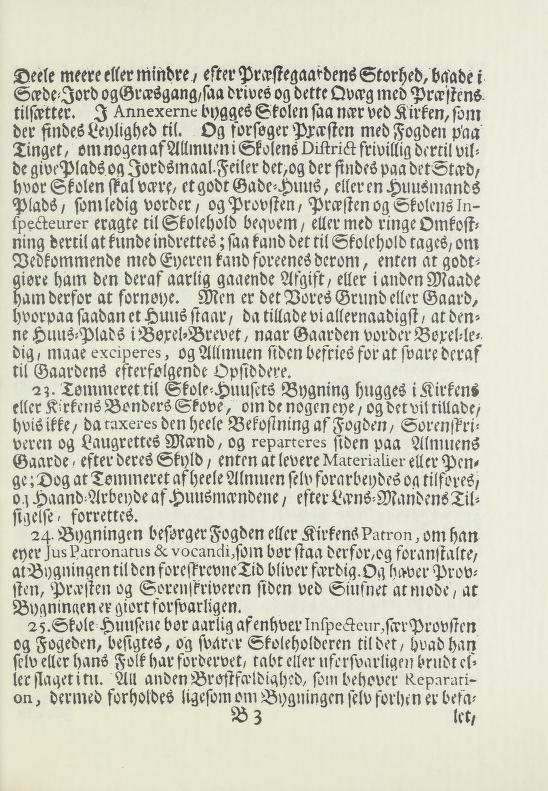 Skann 15 av Forordning om skolene på landet 1739