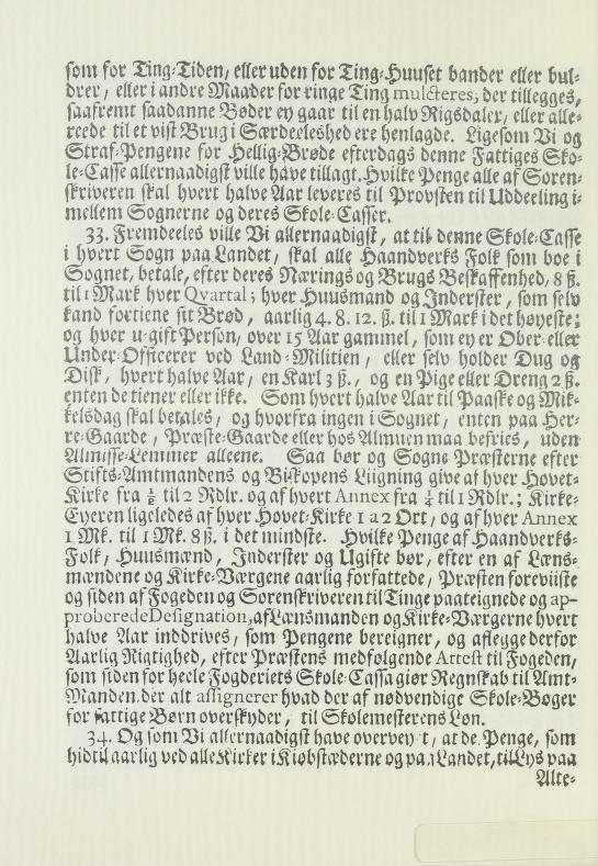 Skann 18 av Forordning om skolene på landet 1739