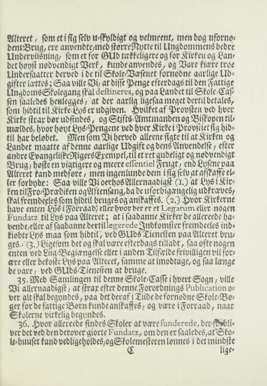 Skann 19 av Forordning om skolene på landet 1739