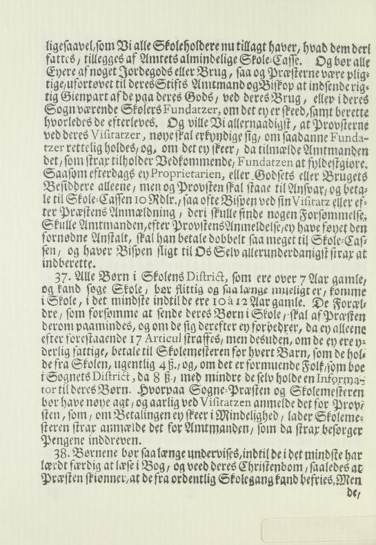 Skann 20 av Forordning om skolene på landet 1739