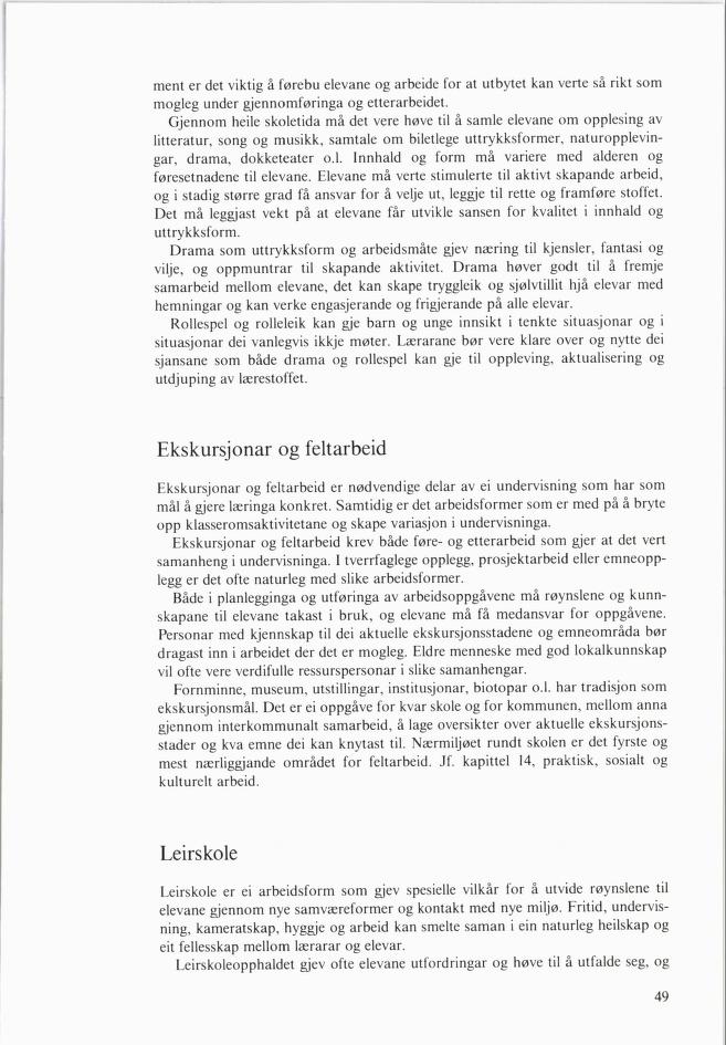 Skann 51 av Mønsterplanen 1985 · nynorsk