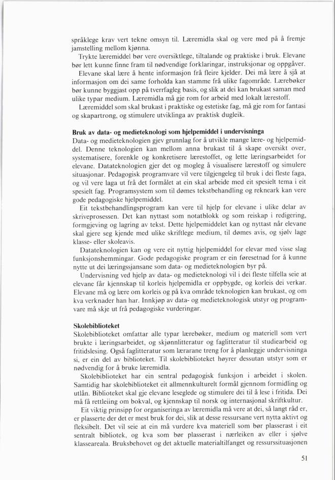 Skann 53 av Mønsterplanen 1985 · nynorsk