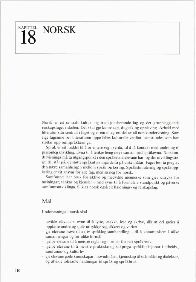 Skann 112 av Mønsterplanen 1985 · nynorsk