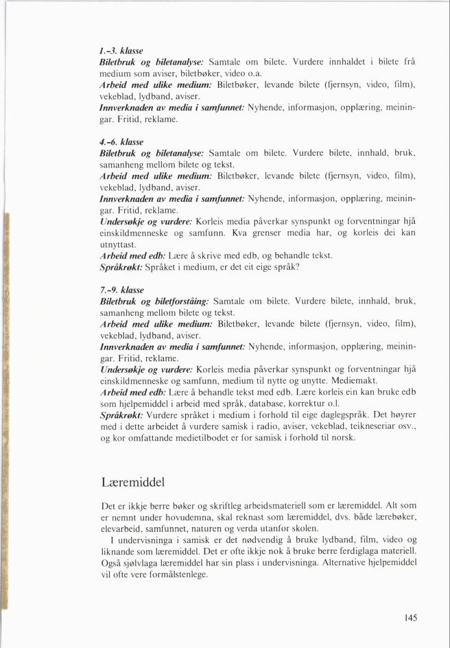 Skann 147 av Mønsterplanen 1985 · nynorsk