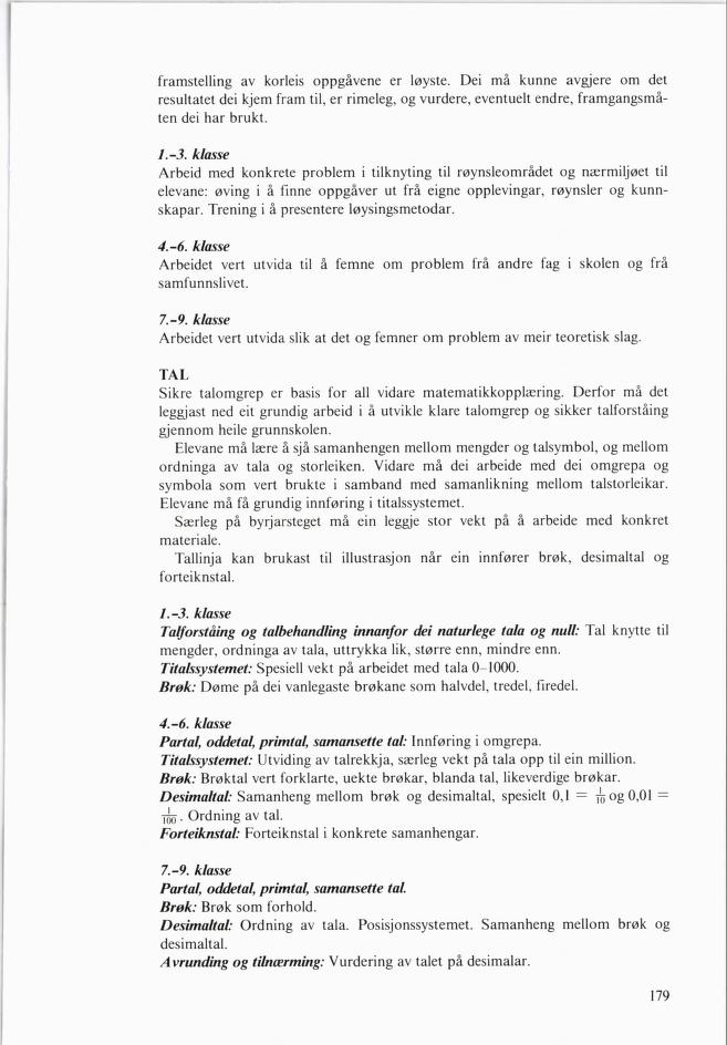 Skann 181 av Mønsterplanen 1985 · nynorsk