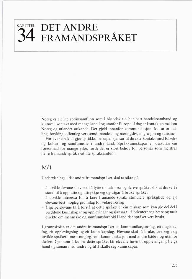 Skann 277 av Mønsterplanen 1985 · nynorsk