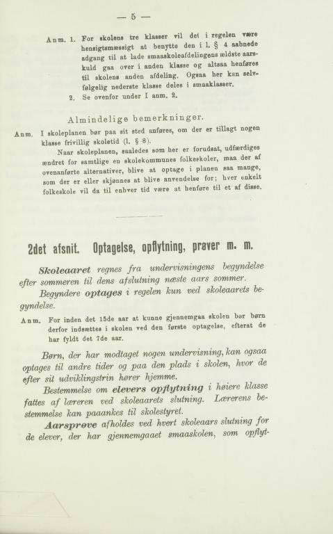 Skann 5 av Udkast til skoleplan for folkeskolene 1889