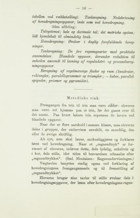 Skann 16 av Udkast til skoleplan for folkeskolene 1889