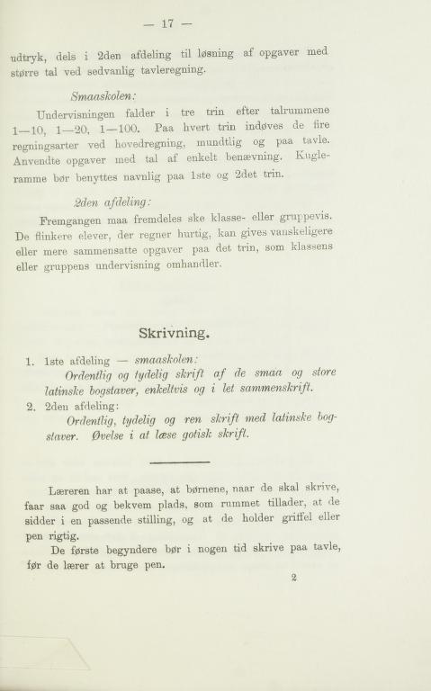 Skann 17 av Udkast til skoleplan for folkeskolene 1889
