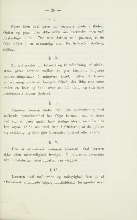 Skann 25 av Udkast til skoleplan for folkeskolene 1889