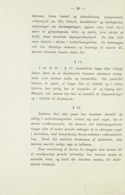Skann 26 av Udkast til skoleplan for folkeskolene 1889