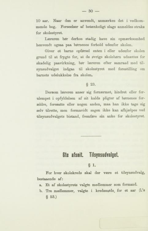 Skann 30 av Udkast til skoleplan for folkeskolene 1889