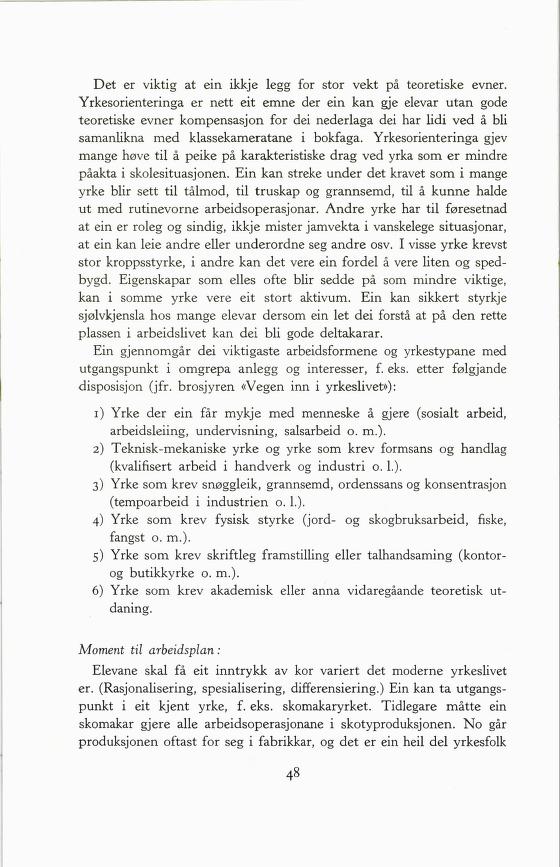 Skann 50 av Forsøksplanen 1960 · 2. utgåve 1966