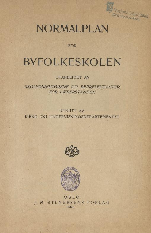 Skann 5 av Normalplanen 1925 · byplan