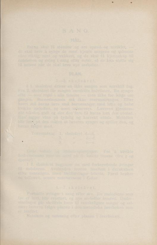 Skann 133 av Normalplanen 1922