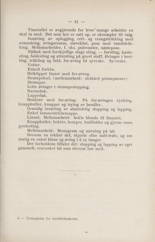Skann 163 av Normalplanen 1922