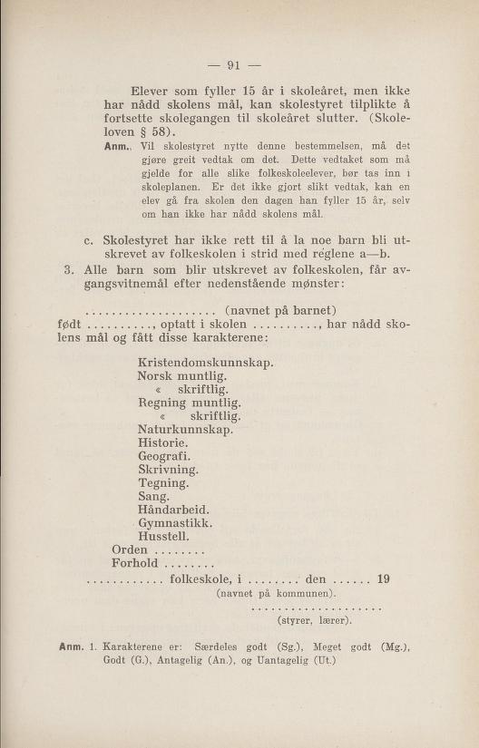 Skann 183 av Normalplanen 1922