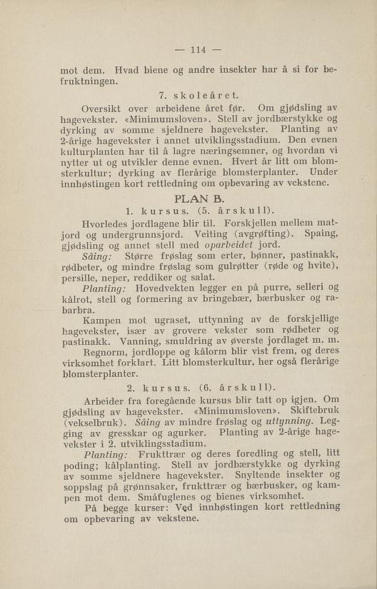 Skann 228 av Normalplanen 1922