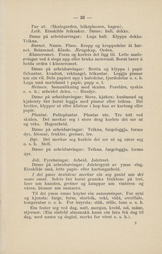 Skann 37 av Normalplanen 1922 · nynorsk landsplan