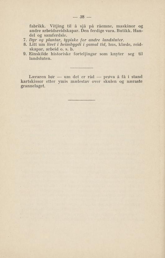 Skann 42 av Normalplanen 1922 · nynorsk landsplan