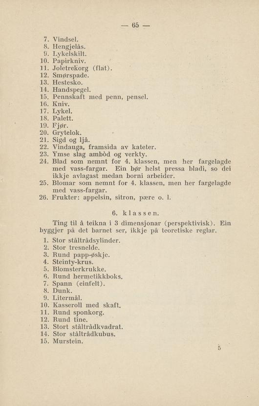 Skann 69 av Normalplanen 1922 · nynorsk landsplan