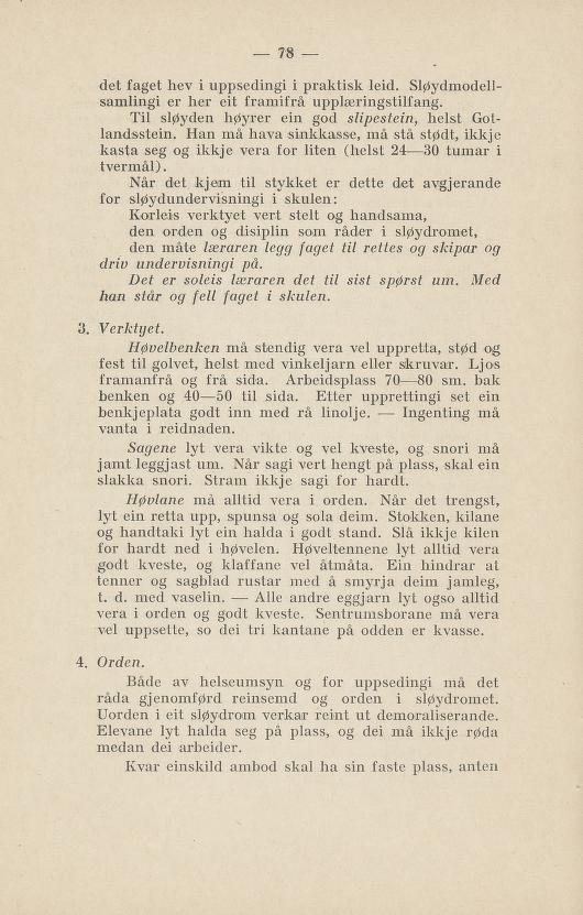 Skann 82 av Normalplanen 1922 · nynorsk landsplan