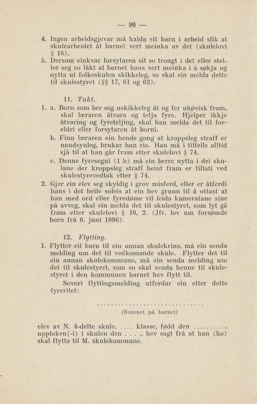 Skann 100 av Normalplanen 1922 · nynorsk landsplan