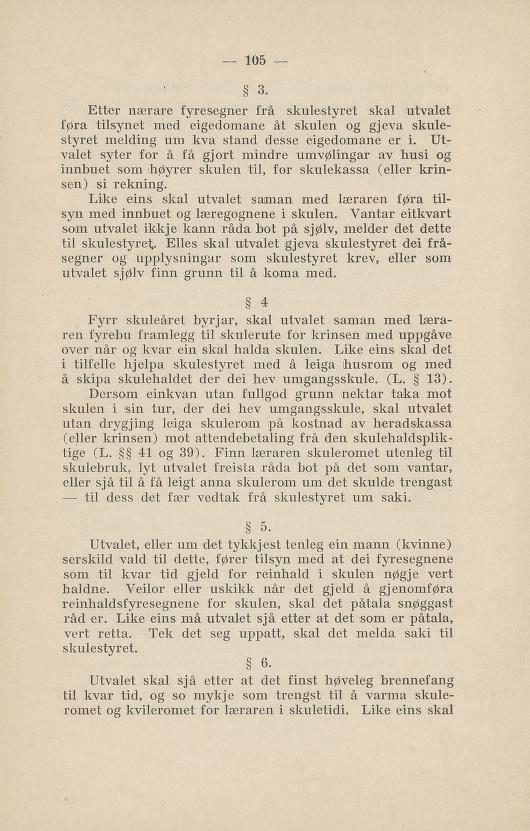 Skann 109 av Normalplanen 1922 · nynorsk landsplan
