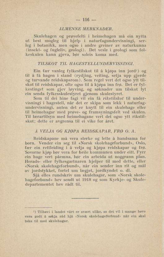 Skann 120 av Normalplanen 1922 · nynorsk landsplan