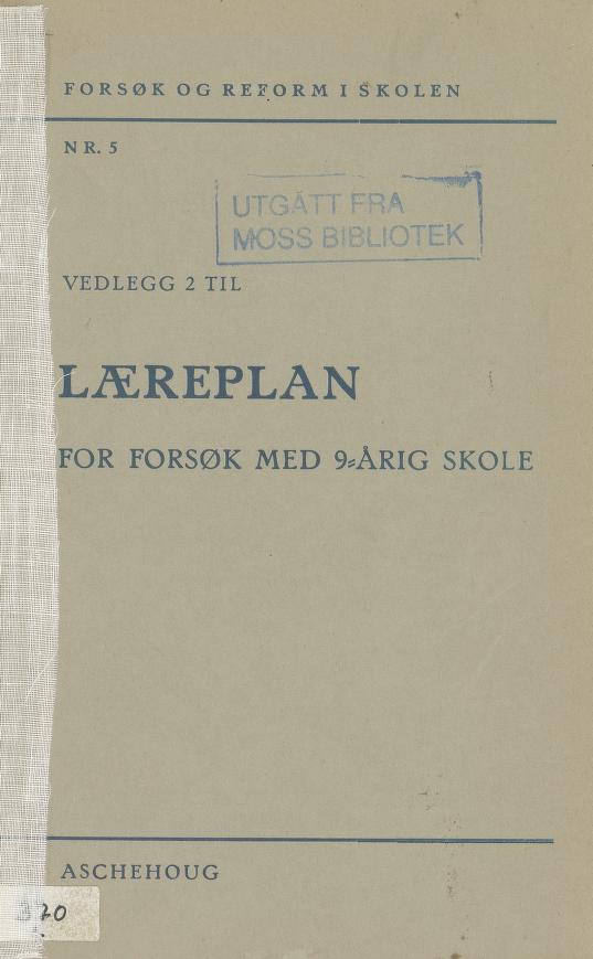 Skann 3 av Forsøksplanen 1960 · Vedlegg 2, 1963