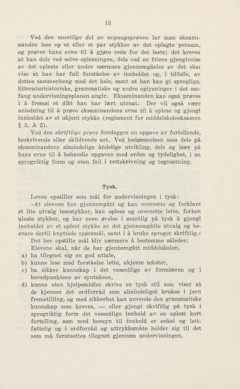 Skann 19 av Undervisningsplan for middelskolen 1925