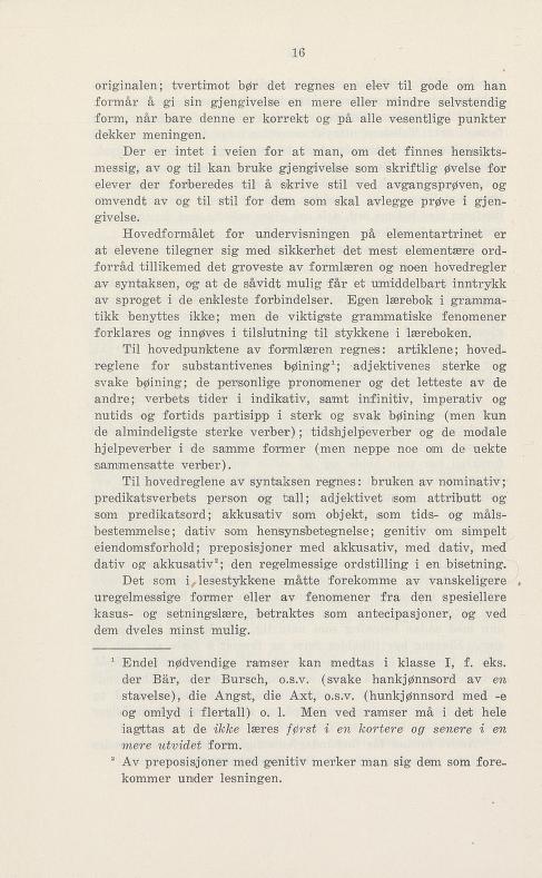 Skann 22 av Undervisningsplan for middelskolen 1925