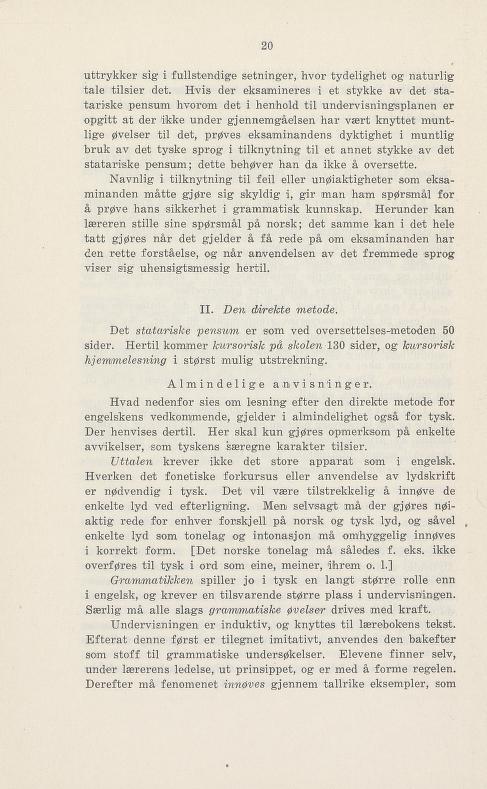 Skann 26 av Undervisningsplan for middelskolen 1925