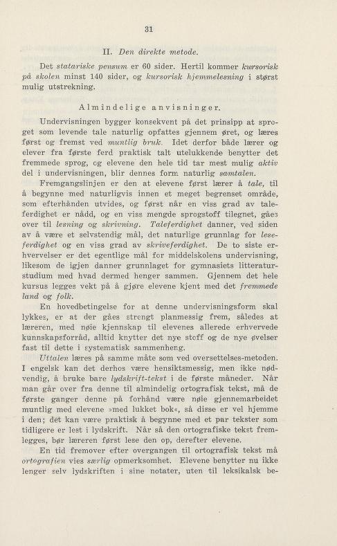 Skann 37 av Undervisningsplan for middelskolen 1925