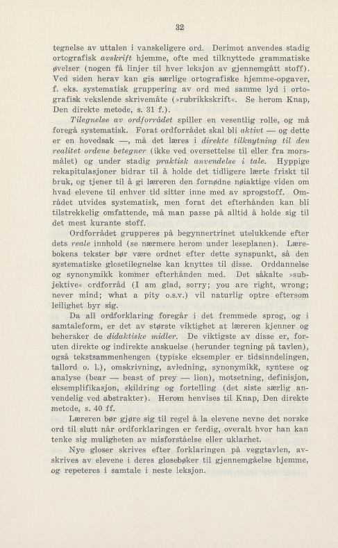 Skann 38 av Undervisningsplan for middelskolen 1925