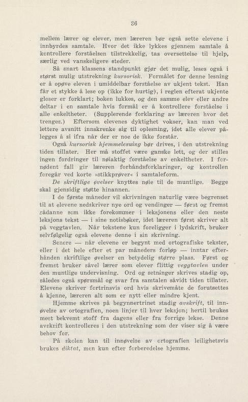 Skann 42 av Undervisningsplan for middelskolen 1925