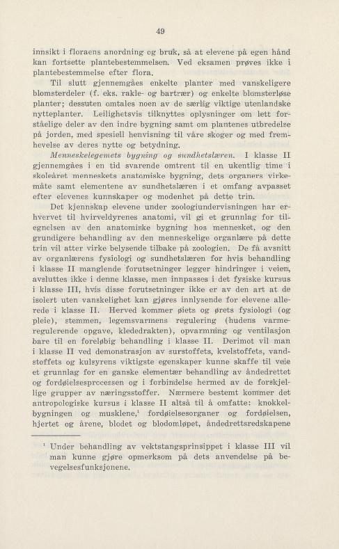 Skann 55 av Undervisningsplan for middelskolen 1925
