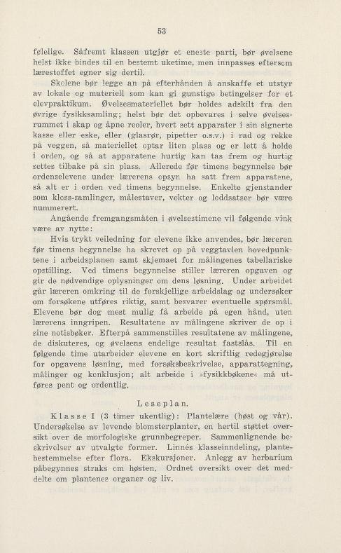 Skann 59 av Undervisningsplan for middelskolen 1925
