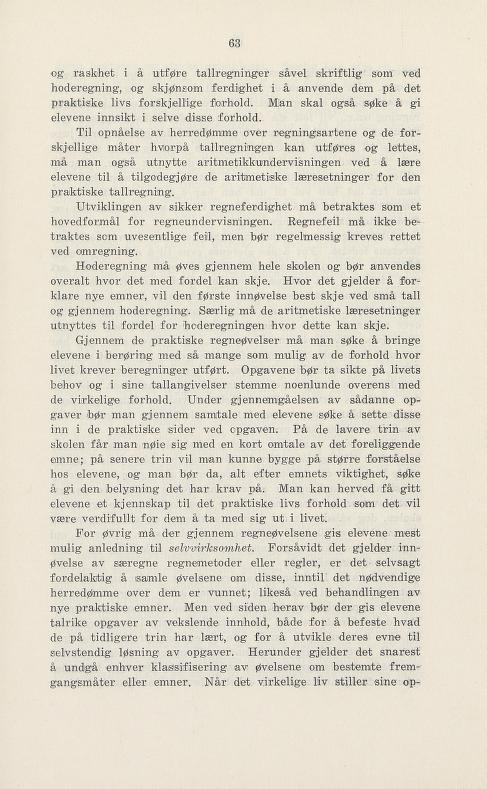 Skann 69 av Undervisningsplan for middelskolen 1925