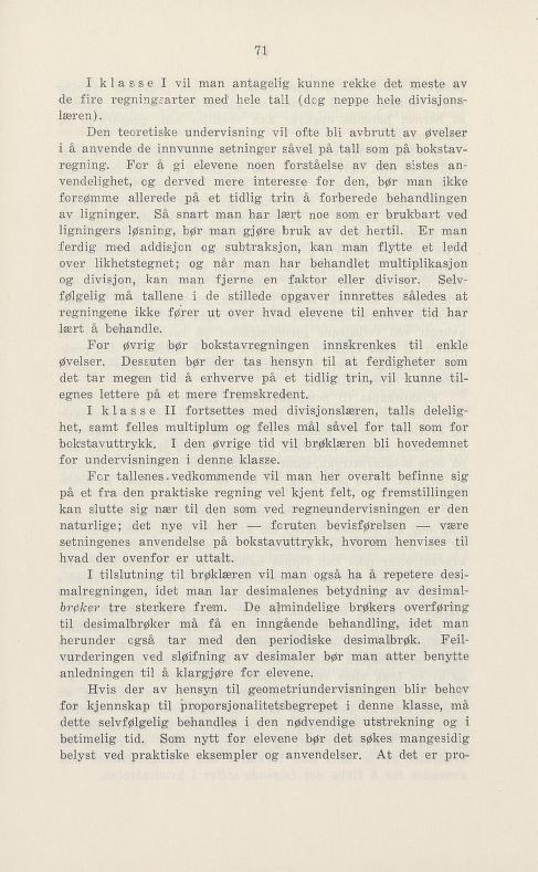 Skann 77 av Undervisningsplan for middelskolen 1925