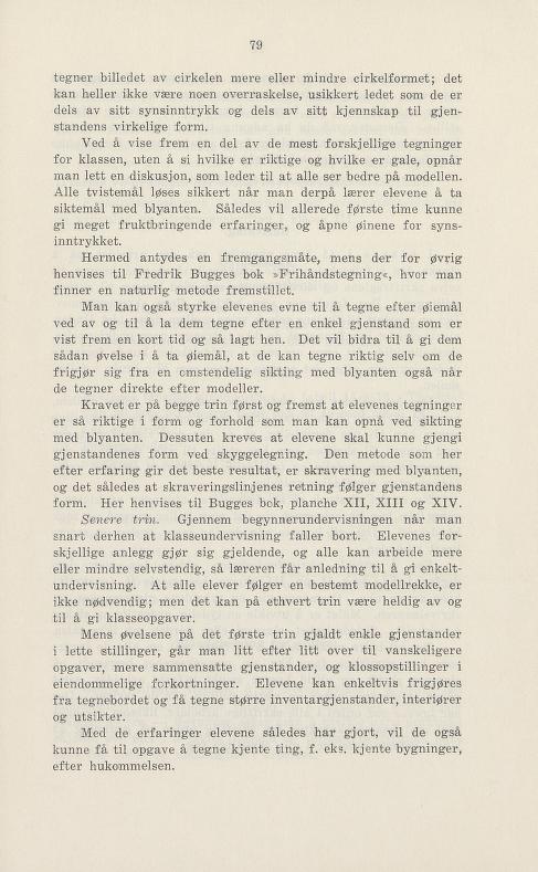 Skann 85 av Undervisningsplan for middelskolen 1925