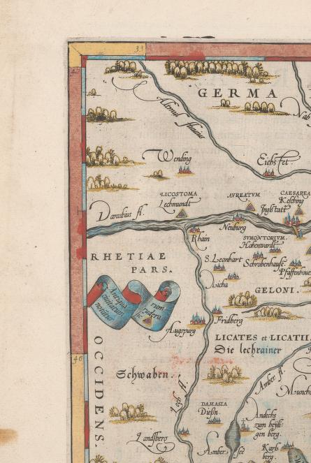 Illustrasjon fra Theatrum orbis terrarum