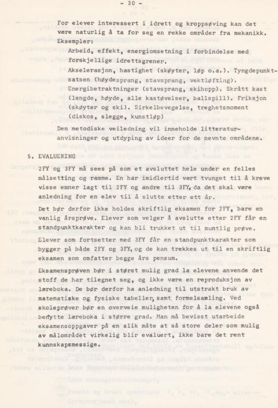 Skann 34 av Læreplan for gymnaset 1974 · del 3A allmenn studieretning