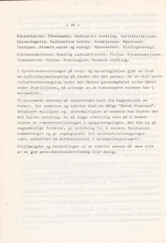 Skann 40 av Læreplan for gymnaset 1974 · del 3A allmenn studieretning